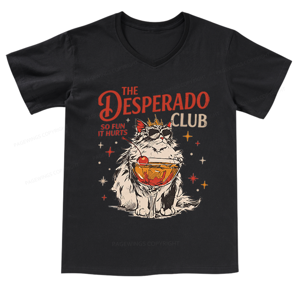 Pagewings Desperado Club V-neck T-shirt
