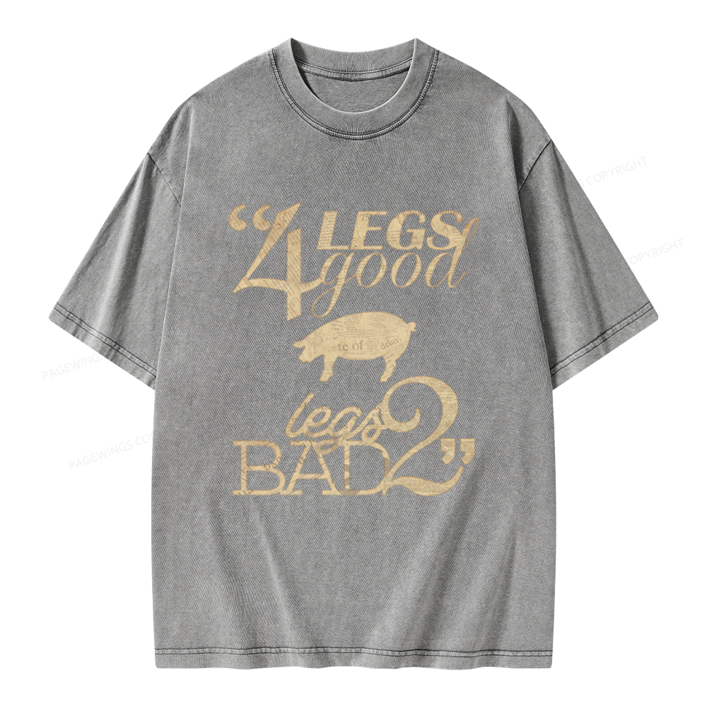 Pagewings Dystopia Unisex Washed T-shirt