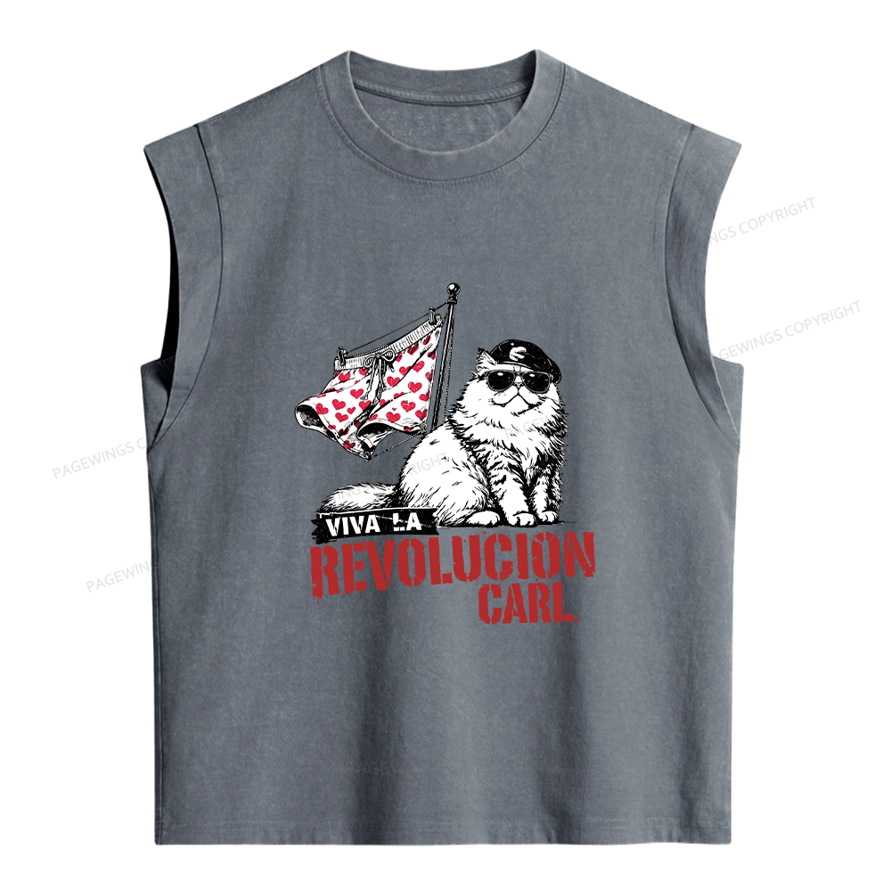 Pagewings Sci-Fi Novel Lover Women's Washed Tank Top