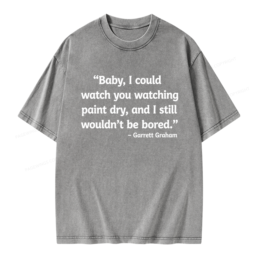 Pagewings Hockey Romance Unisex Washed T-shirt