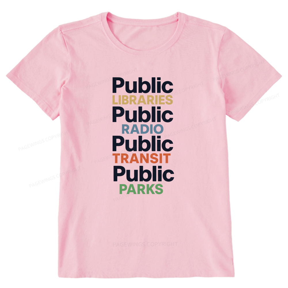Pagewings Public Libraries Unisex Classic T-shirt