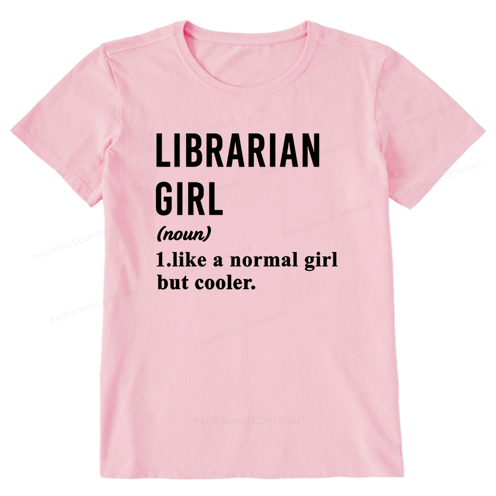 Pagewings Librarian Girl Unisex Classic T-shirt