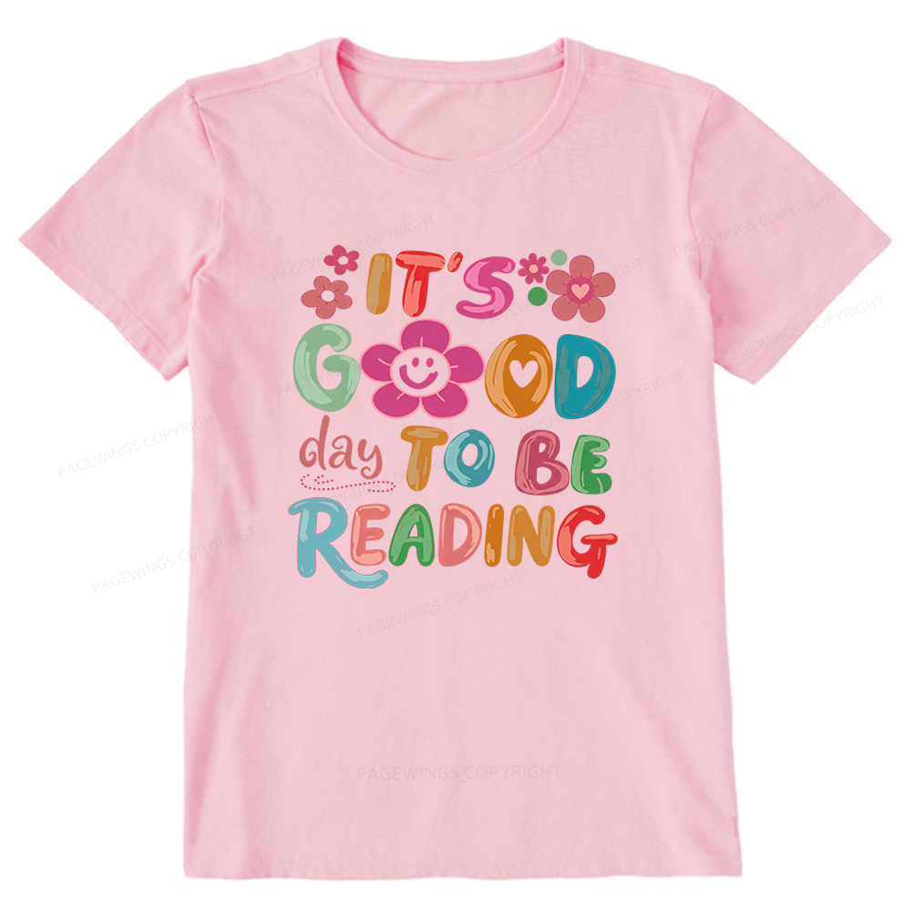 Pagewings It's a Good Day To Be Reading Unisex Classic T-shirt