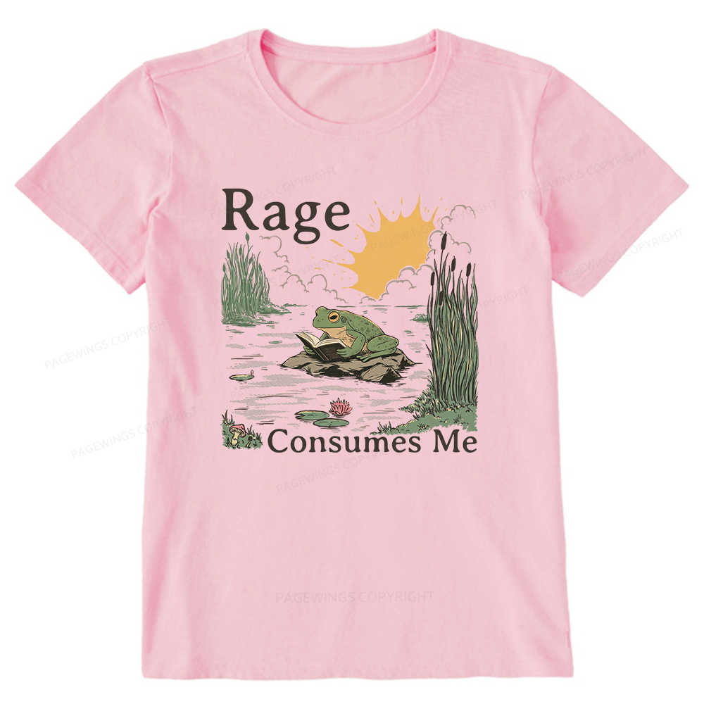 Pagewings Rage Consumes Me Unisex Classic T-shirt