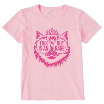 Pagewings This is an Outrage Unisex Classic T-shirt