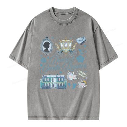 Pagewings Dearest Gentle Reader Unisex Washed T-shirt