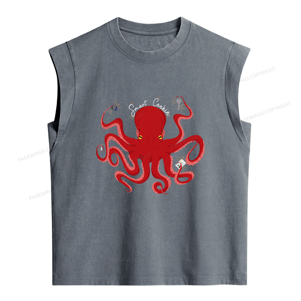 Pagewings Fantasy Book Lovers Women's Washed Tank Top