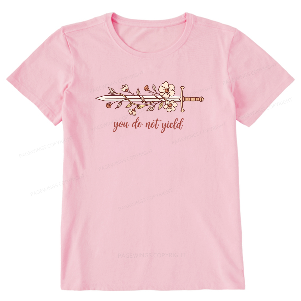 Pagewings You Do Not Yield  Unisex Classic T-shirt