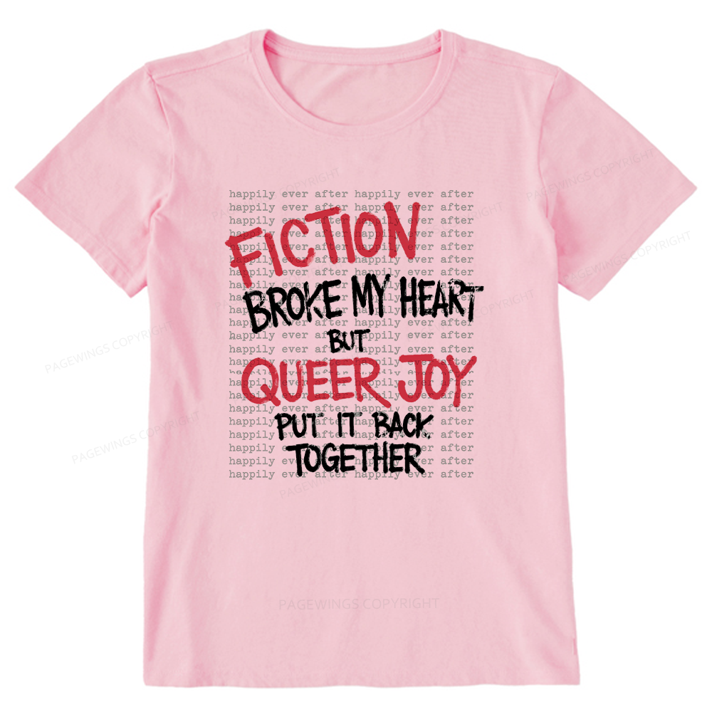 Pagewings Fiction Broke My Heart Unisex Classic T-shirt