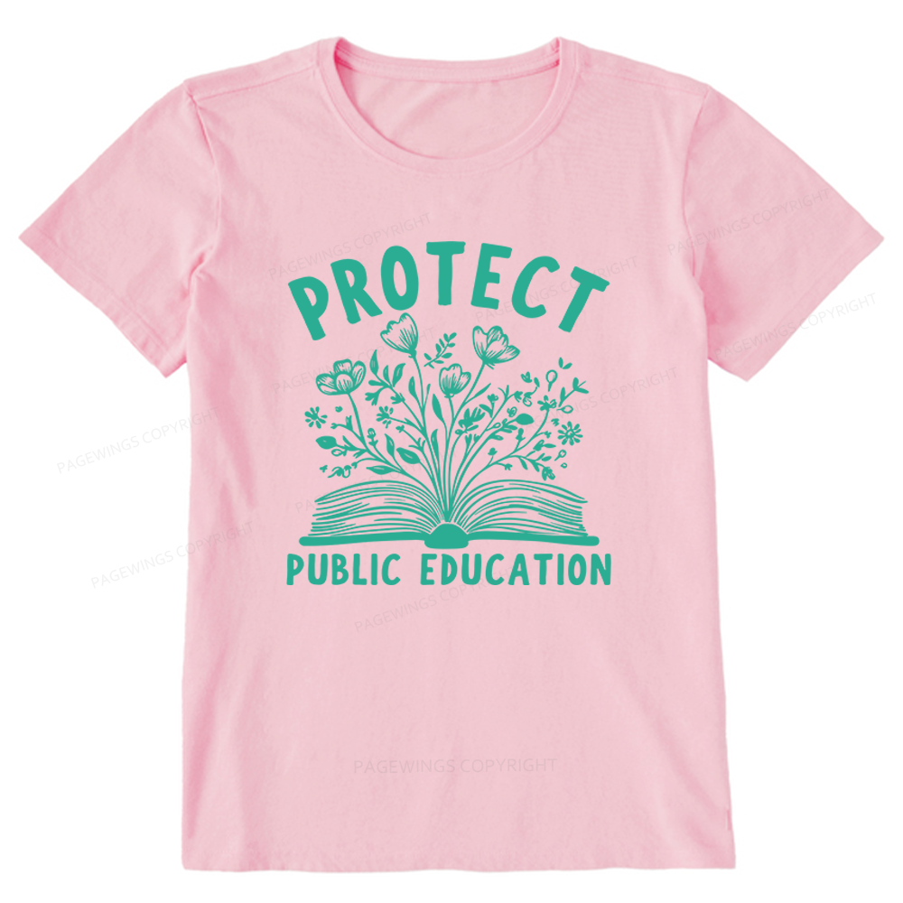 Pagewings Protect Public Schools Unisex Classic T-shirt