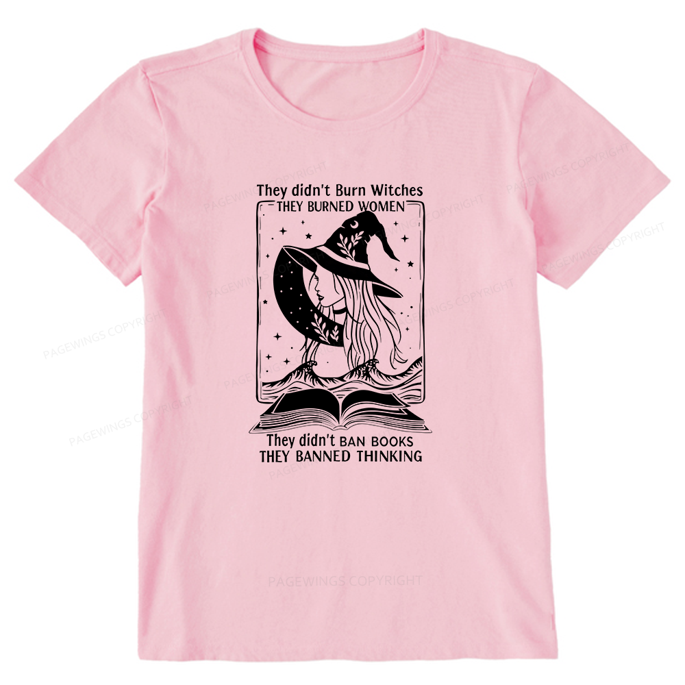 Pagewings They Banned Thinking Unisex Classic T-shirt