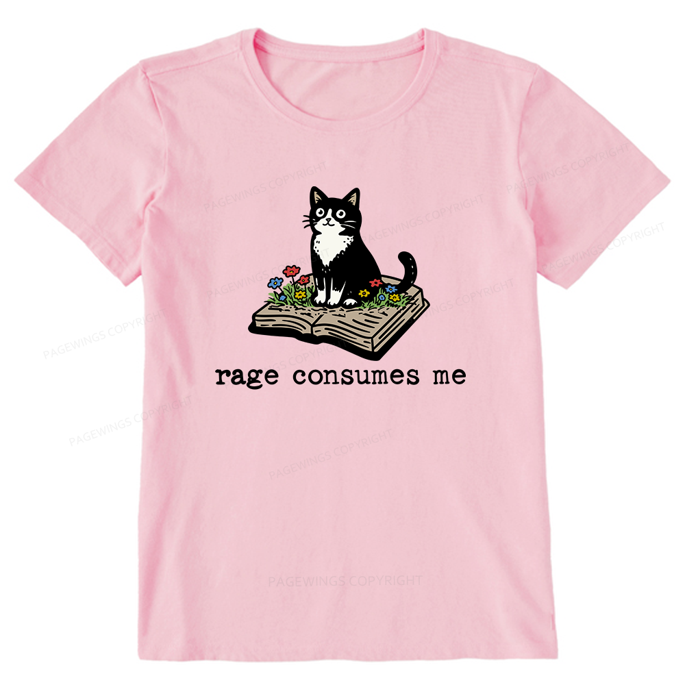 Pagewings Rage Consumes Me Unisex Classic T-shirt