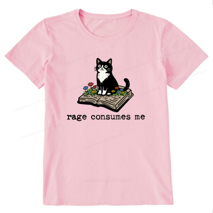 Pagewings Rage Consumes Me Unisex Classic T-shirt