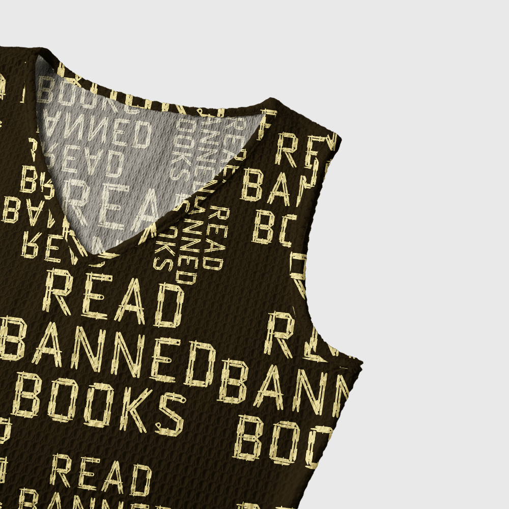 Pagewings Read Banned Books Crochet Maxi Dress