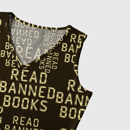 Pagewings Read Banned Books Crochet Maxi Dress