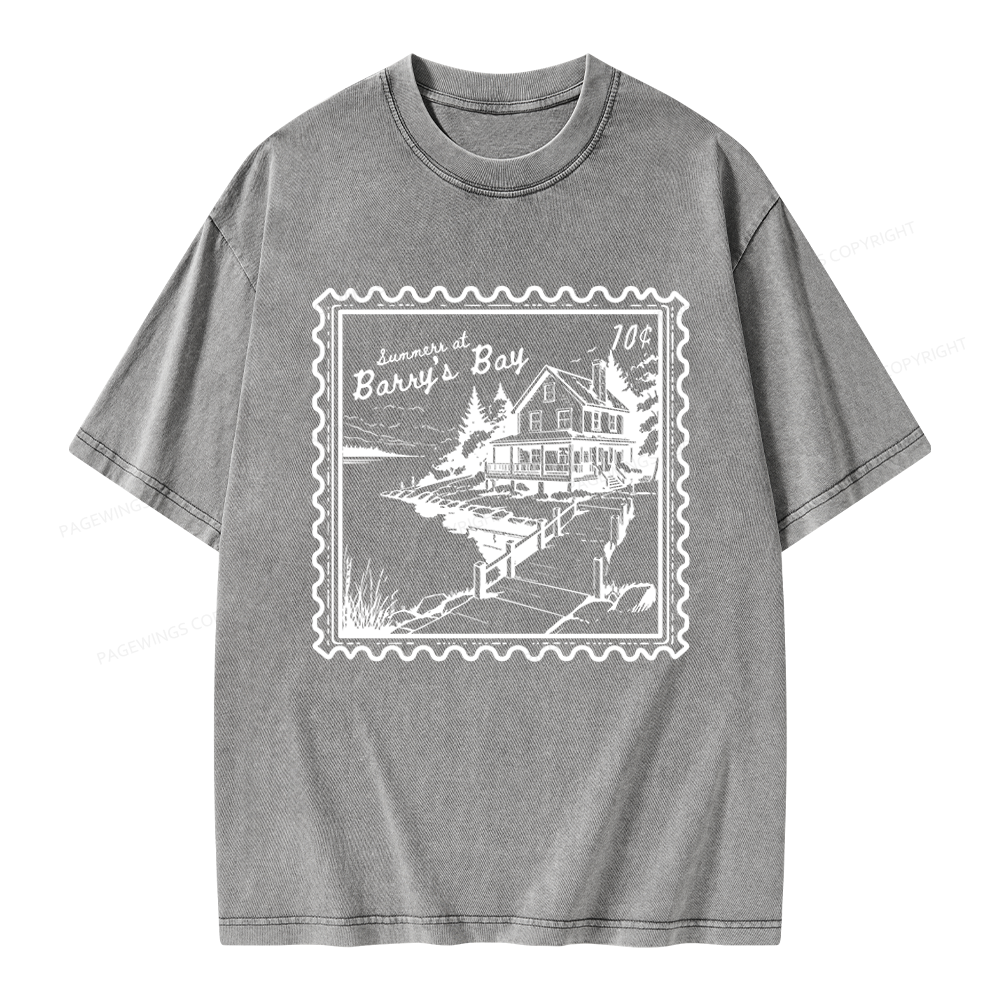 Pagewings Romance Lover Unisex Washed T-shirt