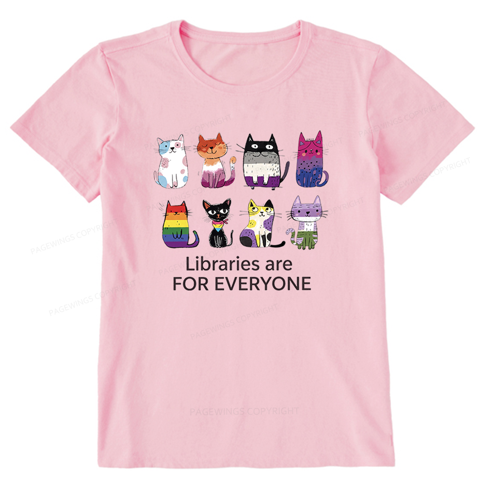 Pagewings Libraries Are For Everyone Unisex Classic T-shirt