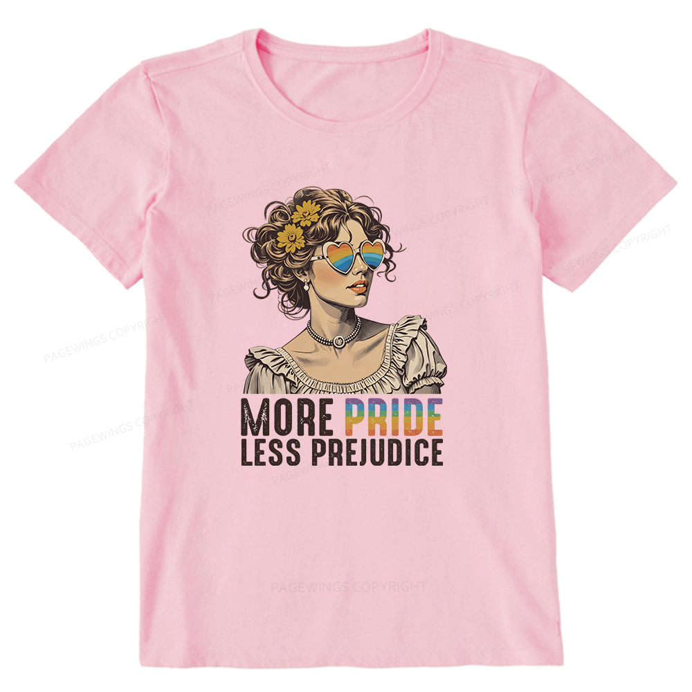 Pagewings More Pride Less Prejudice Unisex Classic T-shirt