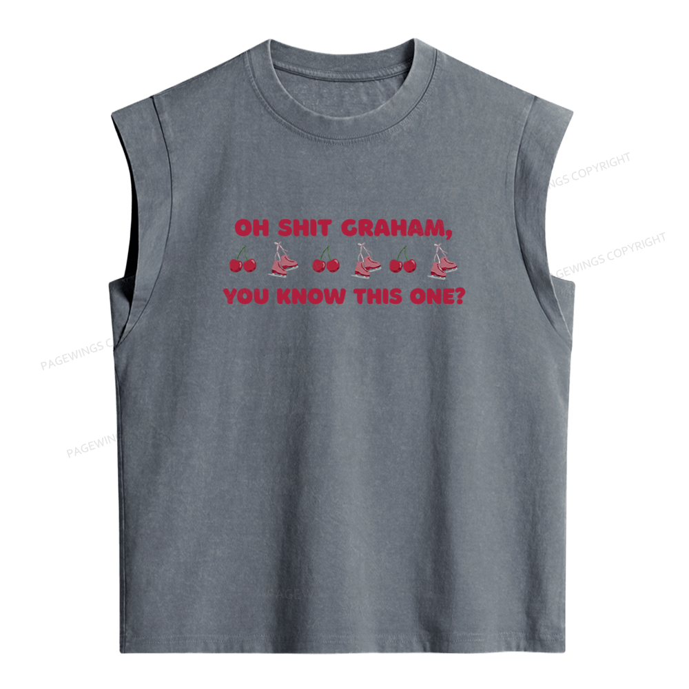 Pagewings Hockey Romance Women's Washed Tank Top