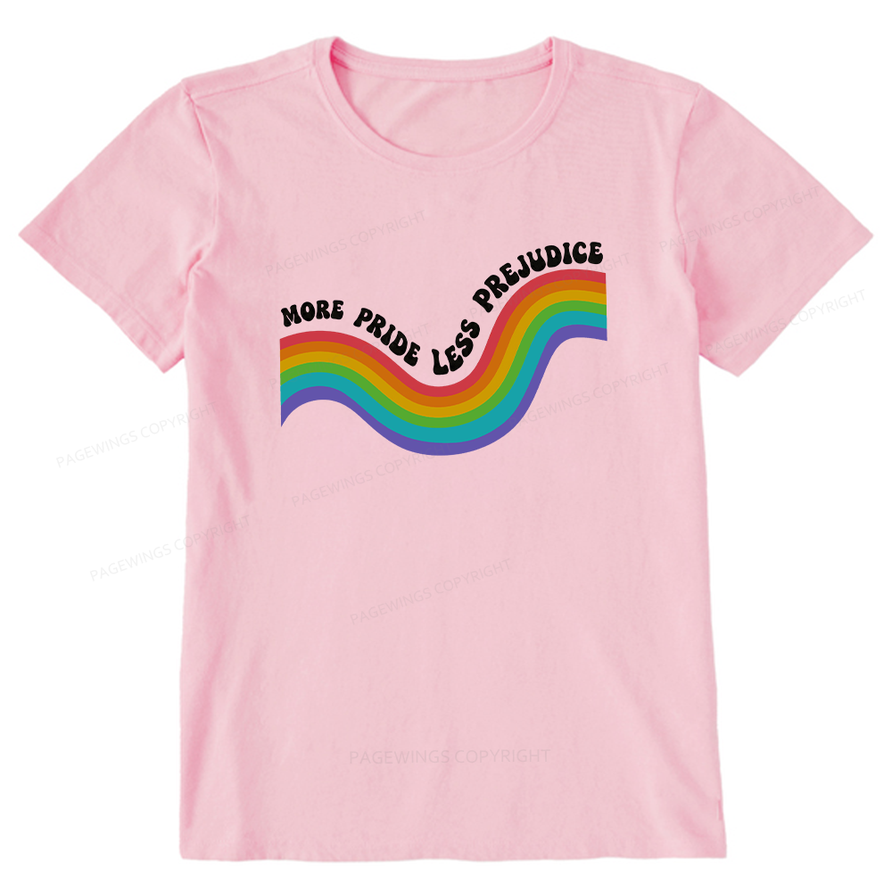 Pagewings More Pride Less Prejudice Unisex Classic T-shirt