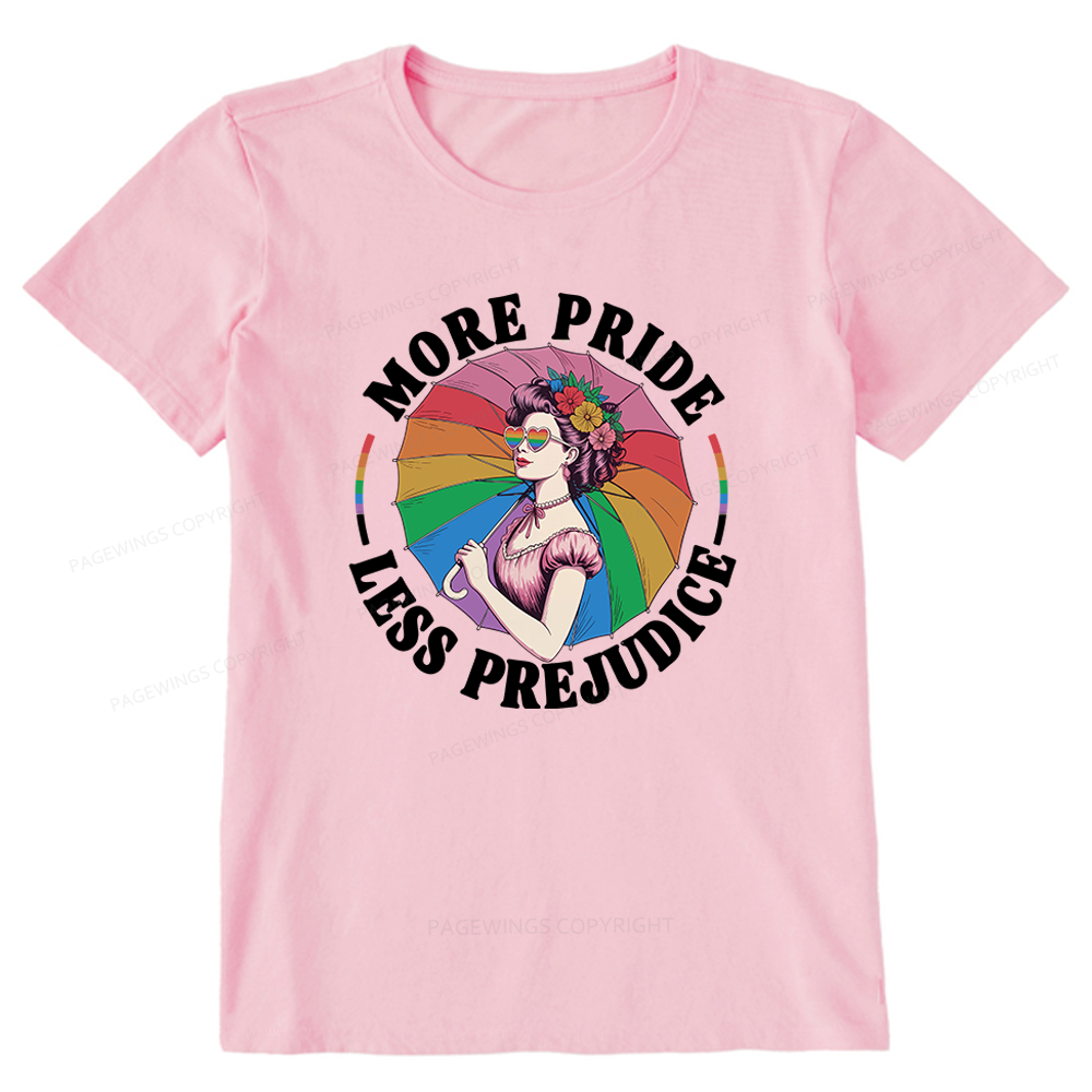 Pagewings More Pride Less Prejudice Unisex Classic T-shirt
