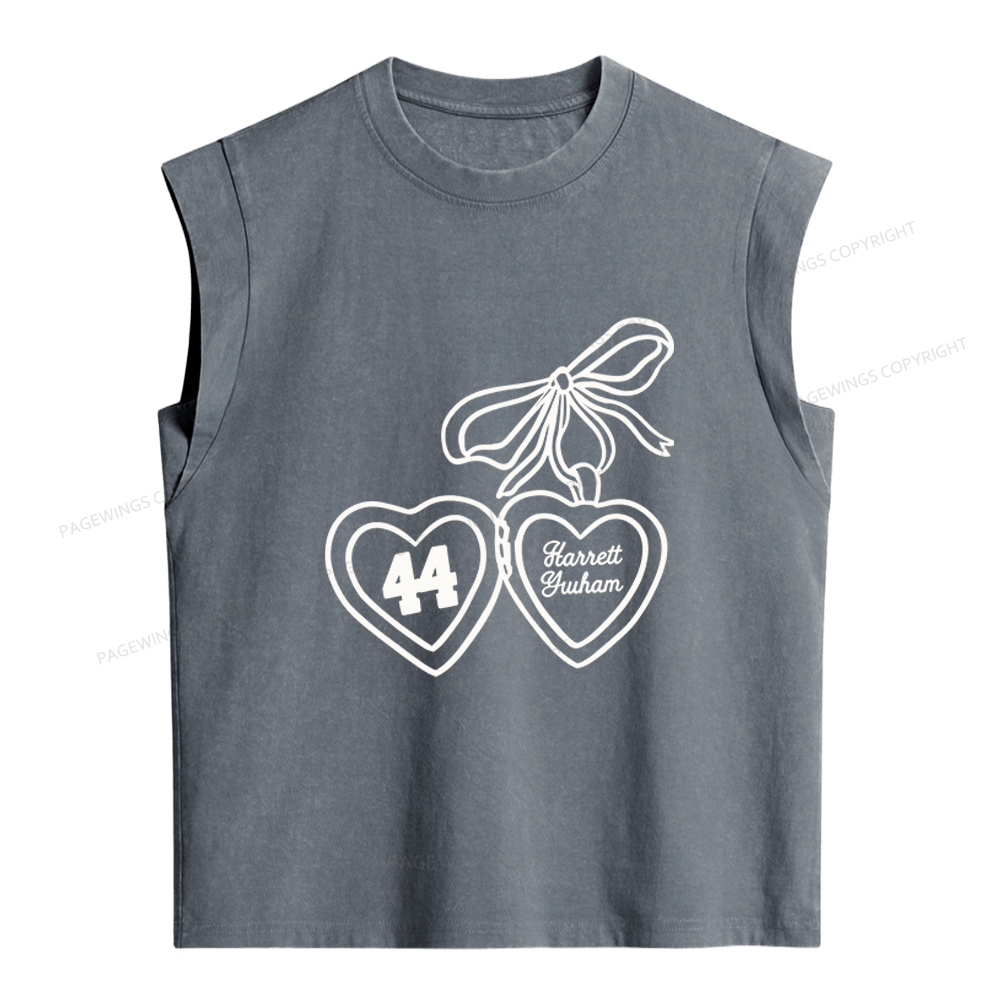 Pagewings Hockey Romance Women's Washed Tank Top