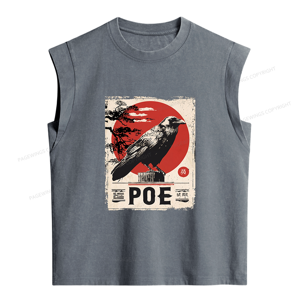 Pagewings Raven Women's Washed Tank Top