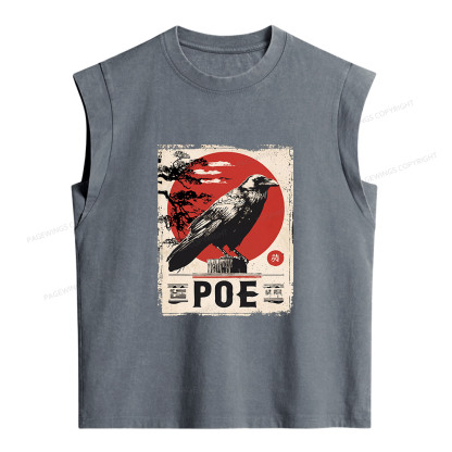 Pagewings Raven Women's Washed Tank Top