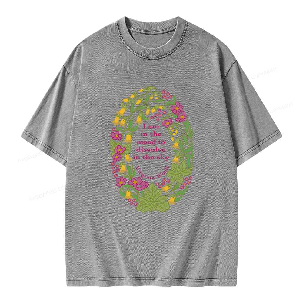 Pagewings Literature Lover Unisex Washed T-shirt