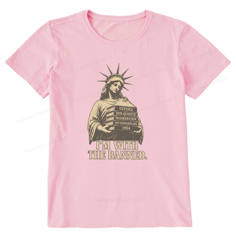 Pagewings I'm With The Banned Unisex Classic T-shirt