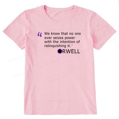 Pagewings Dystopia Quote Unisex Classic T-shirt