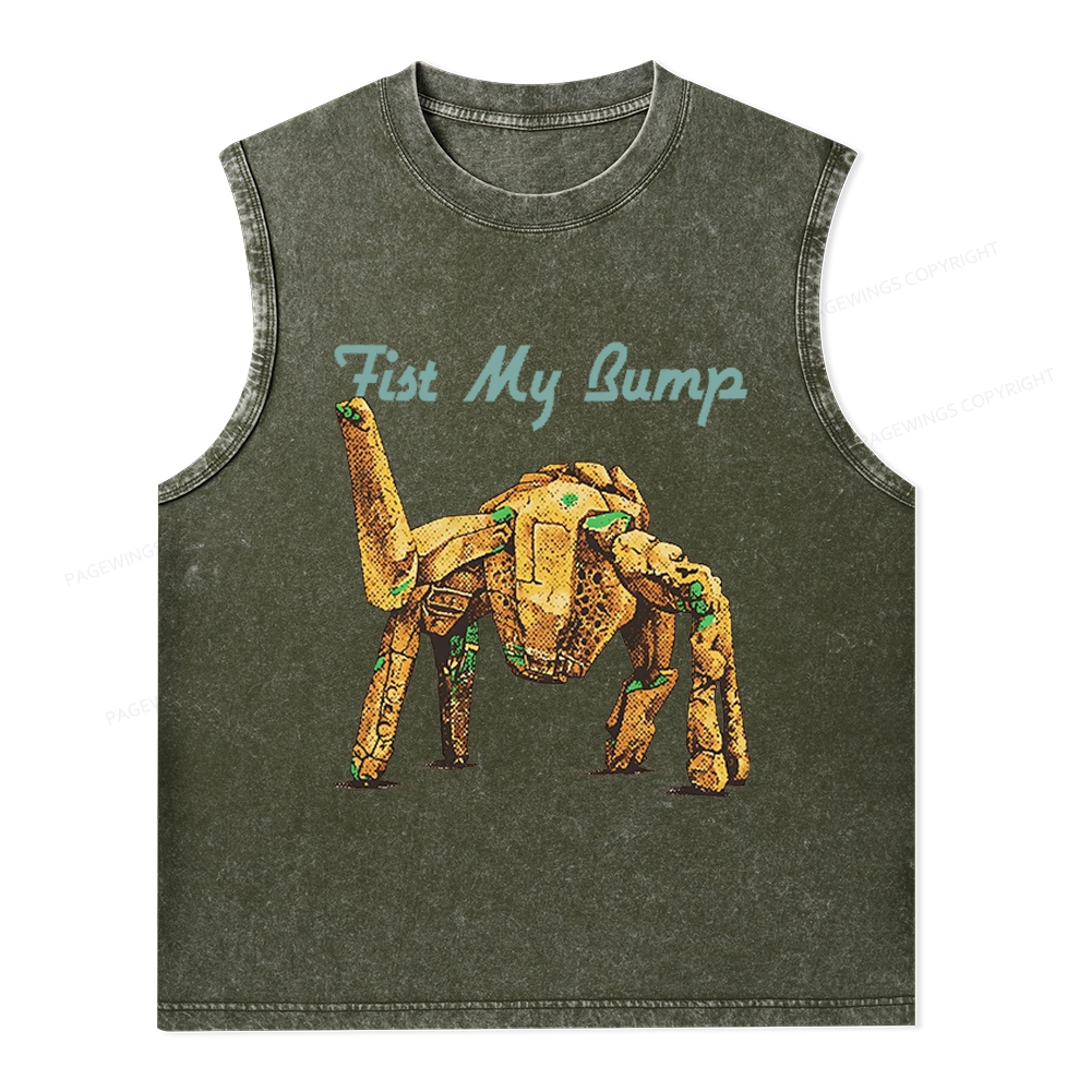 Pagewings Read Sci-Fi Unisex Washed Tank Top