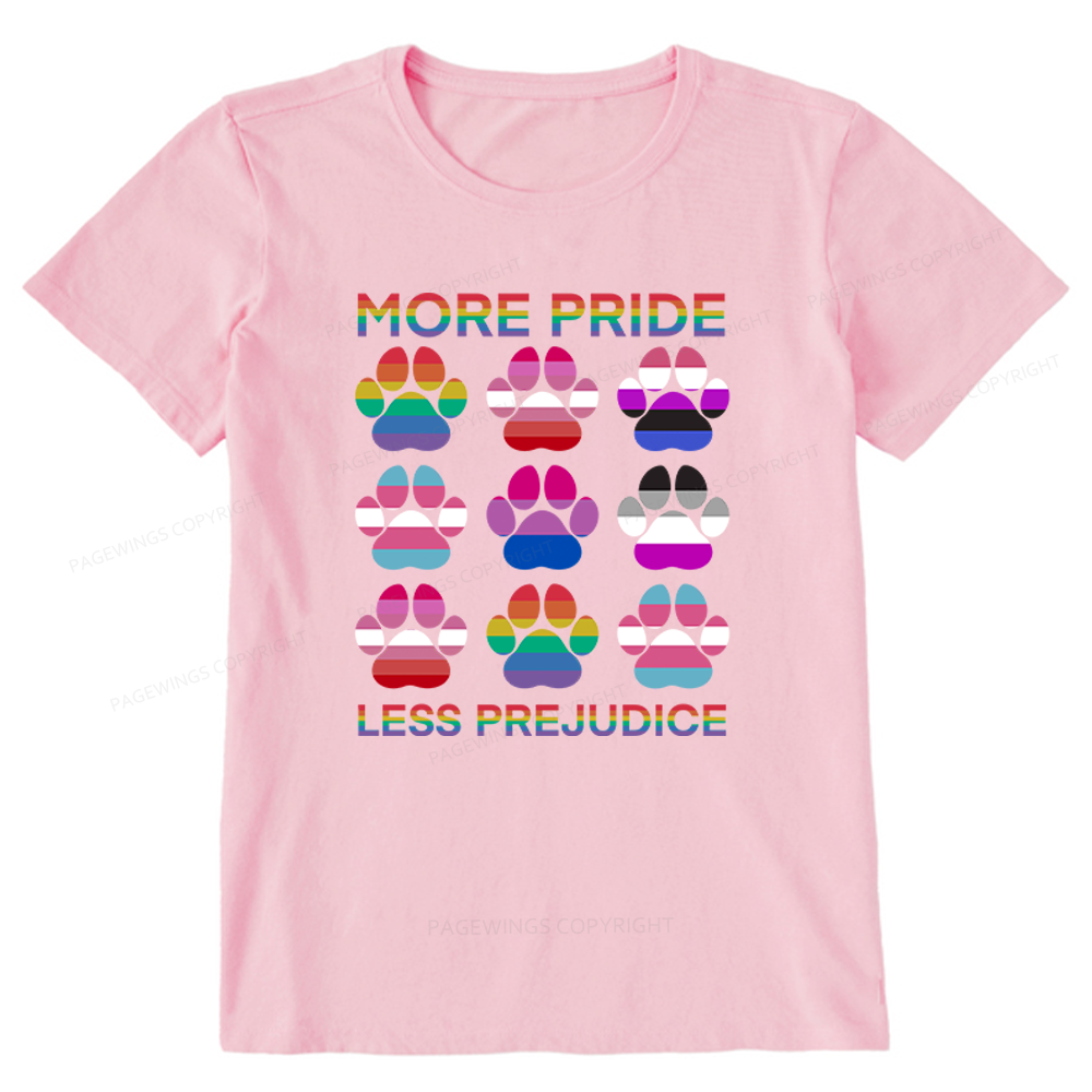 Pagewings More Pride Less Prejudice Unisex Classic T-shirt