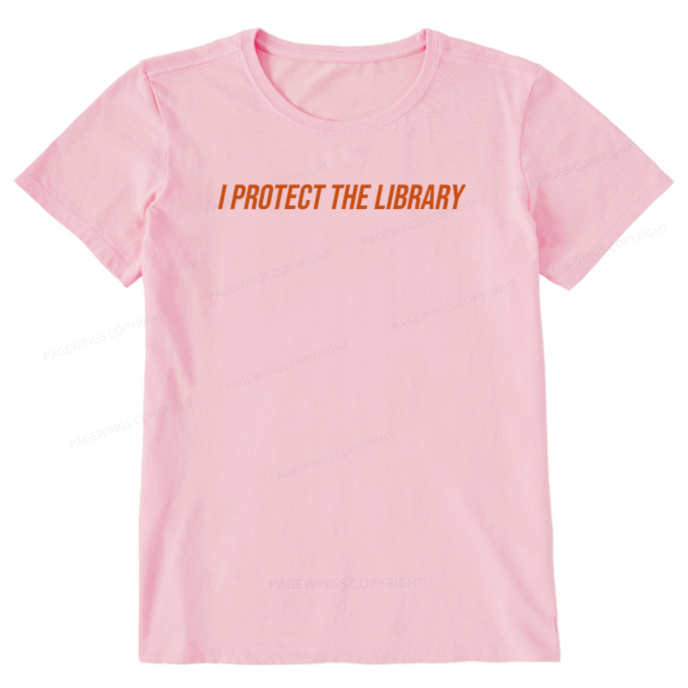 Pagewings I Protect The Library Unisex Classic T-shirt