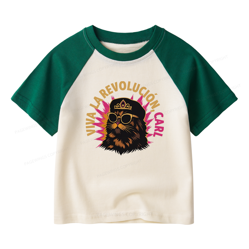 Pagewings Sci-Fi Novel Lover Kids Raglan T-shirt 