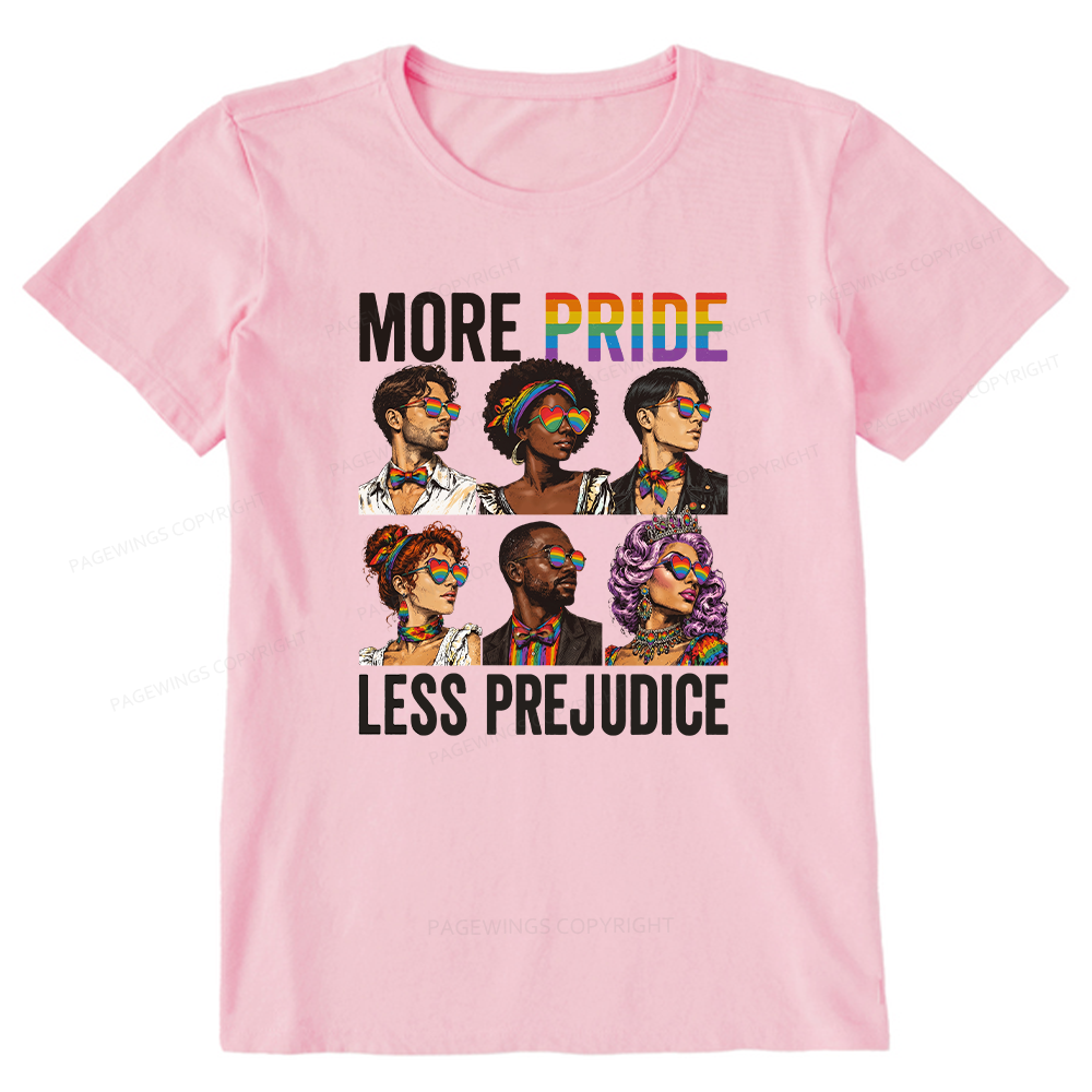 Pagewings More Pride Less Prejudice Unisex Classic T-shirt