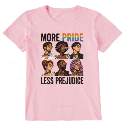 Pagewings More Pride Less Prejudice Unisex Classic T-shirt