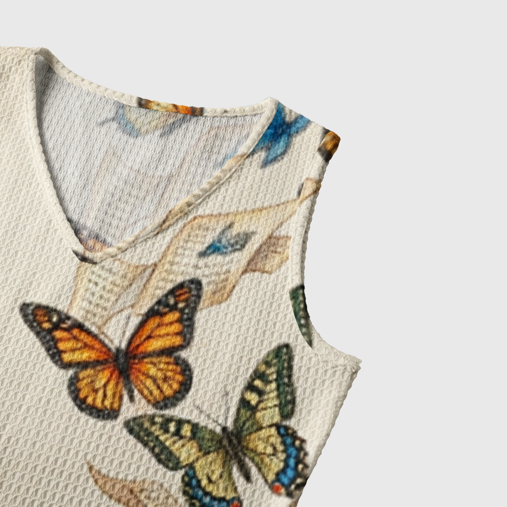 Pagewings Butterflies of Bookish Dreams Crochet Maxi Dress