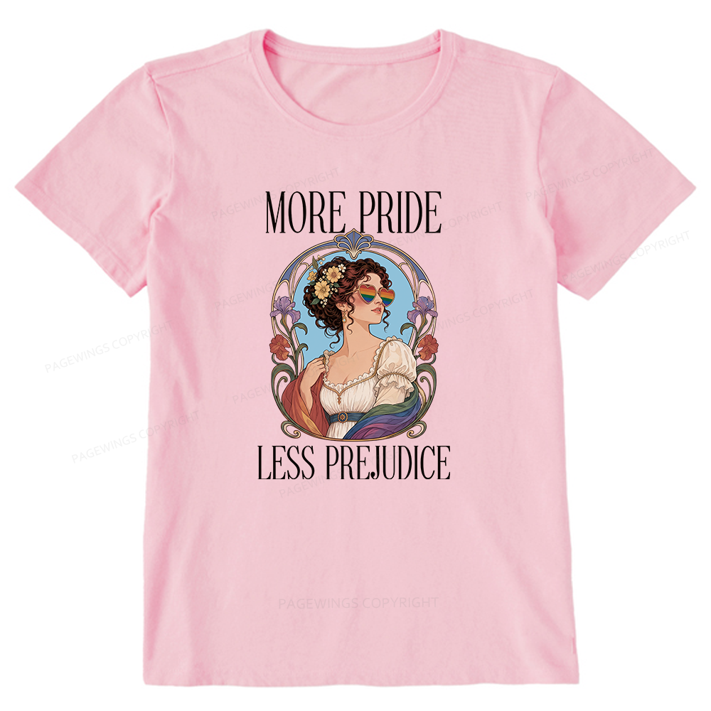 Pagewings More Pride Less Prejudice Unisex Classic T-shirt