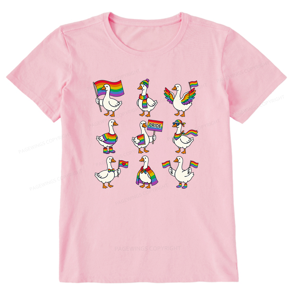 Pagewings Funny LGBTQ Goose Unisex Classic T-shirt
