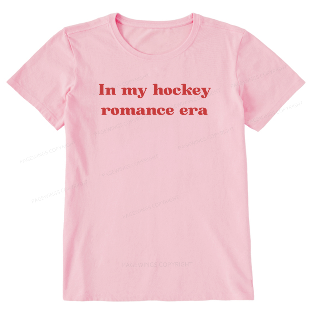 Pagewings In My Era of Hockey Romance Unisex Classic T-shirt