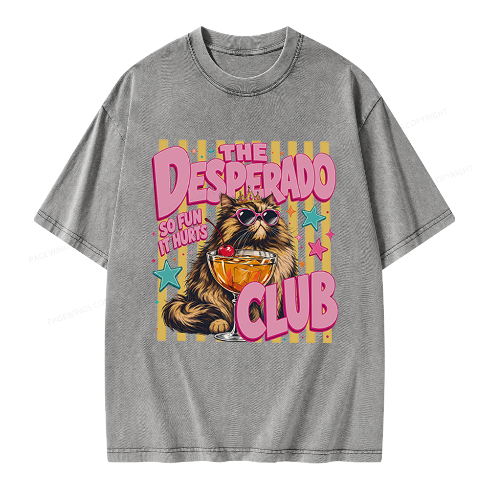Pagewings Desperado Club Unisex Washed T-shirt