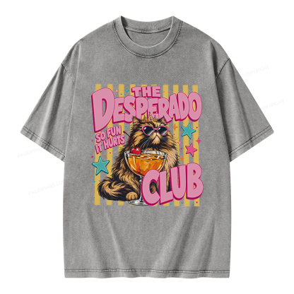 Pagewings Desperado Club Unisex Washed T-shirt