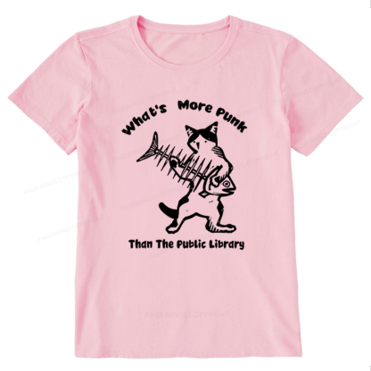Pagewings What's More Punk Than The Public Library Unisex Classic T-shirt