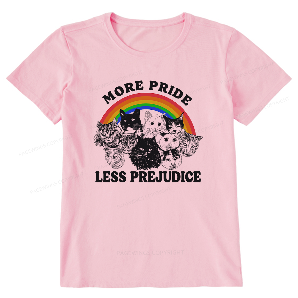 Pagewings More Pride Less Prejudice Unisex Classic T-shirt