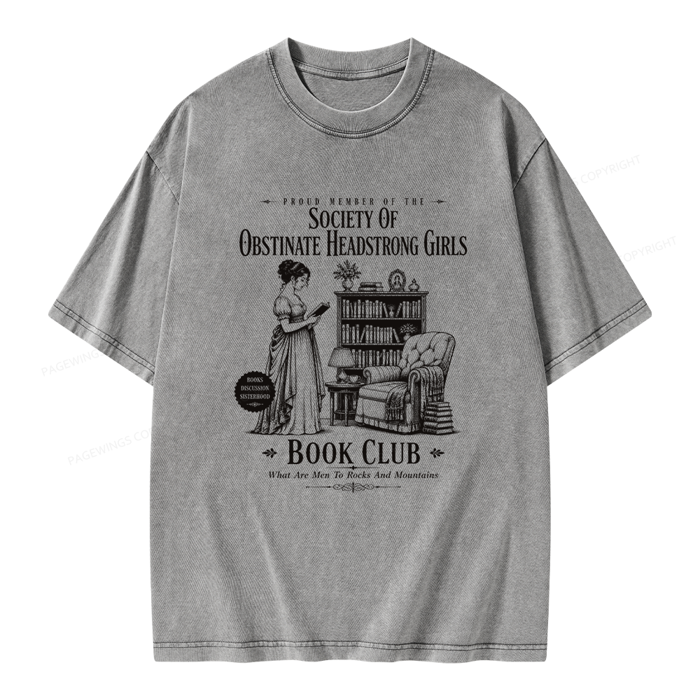 Pagewings What Are Men To Rocks And Mountains Unisex Washed T-shirt