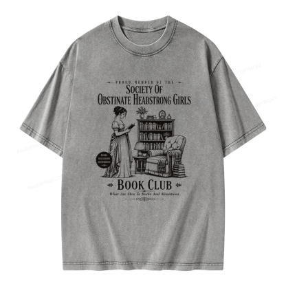 Pagewings What Are Men To Rocks And Mountains Unisex Washed T-shirt
