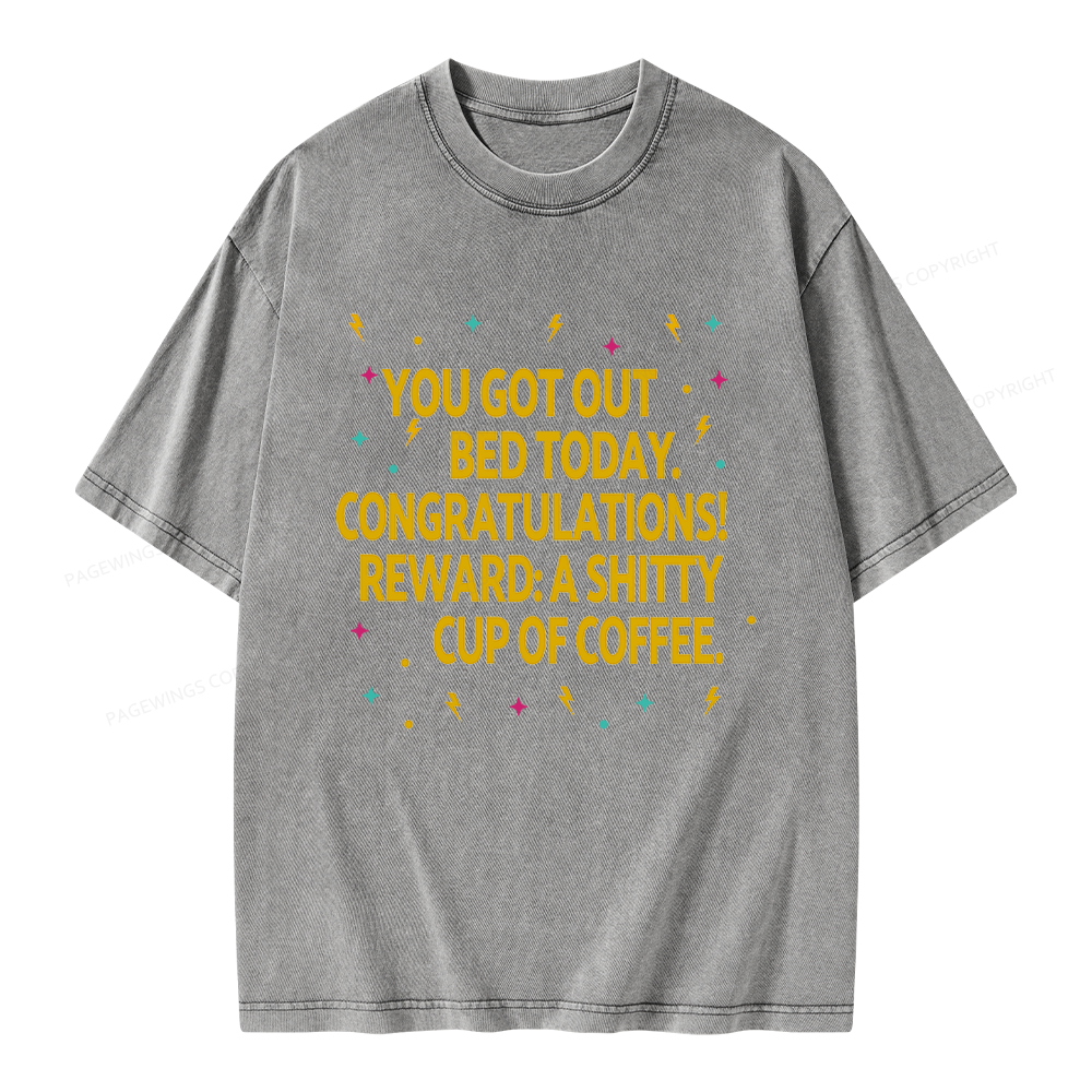 Pagewing Sci Fi Books Lover Unisex Washed T-shirt