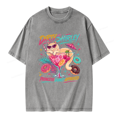 Pagewing Sci Fi Books Lover Unisex Washed T-shirt