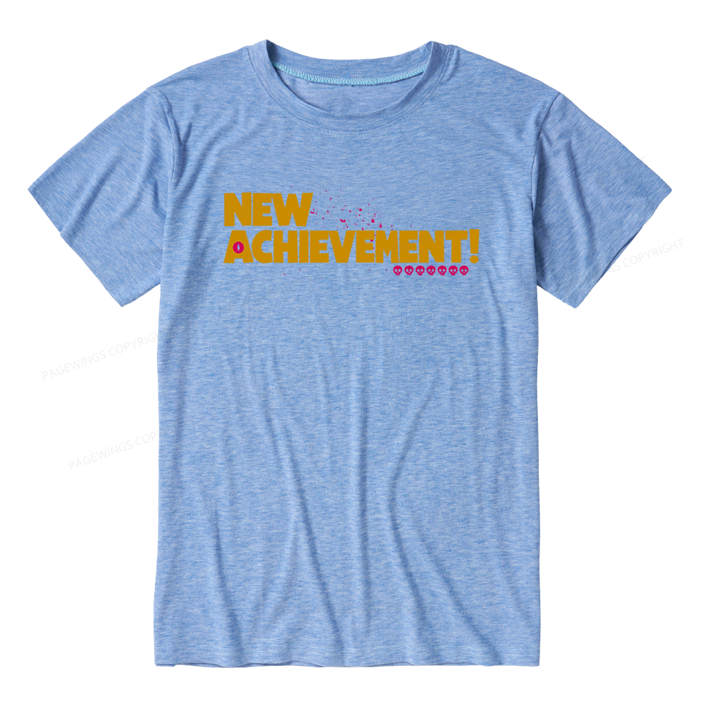 Pagewings Soft New Achievement Unisex Heather T-Shirt